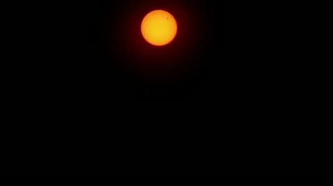 Transit of Venus 2012 B05 Stock Footage