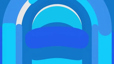 Transition 05 Blue Video stock 285167891