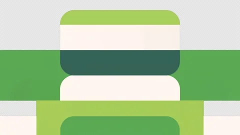 Transition 06 Green Video stock 285170591