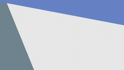 Transition animation. Abstract transition from shapes of different colors. Stock Footage 277647879
