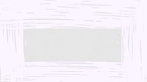 Transition animation of a grid frame on a black background. Stock Footage 313695413