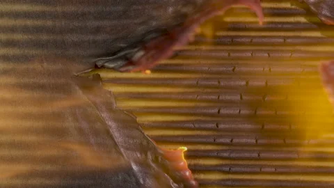 Transition Burning Cardboard Stock Footage 172222475