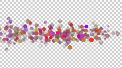 Transition Color Bokeh Stock Footage 55319074