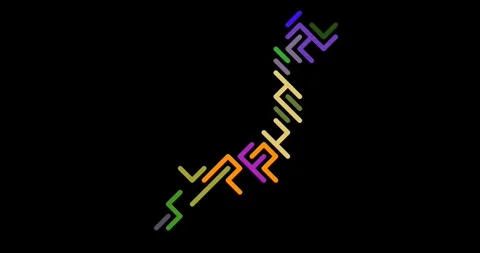 Transition Effect Graphics Depicting Diagonals for Japan Map Stock Footage 325910345