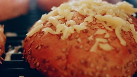 Transition effect of green tomato blt burger, vegan burger Stock Footage 231784559