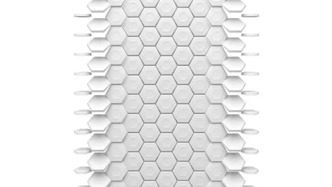 Transition effect for video - alpha channel - 3D rendering Video stock 248643543