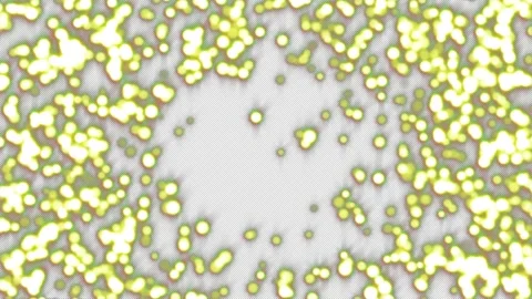 A transition featuring bursting yellow particles (with Alpha Channel) Vidéo 332964041