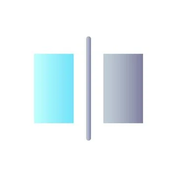 Transition flat gradient color ui icon イラスト素材