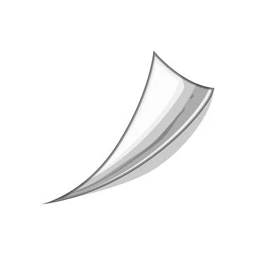 Transition flip effect cartoon vector illustration Stock Illustration