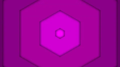Transition Hexagon Violet Stock Footage 46517895