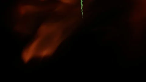 Transition Paper Burning Stock Footage 172417900