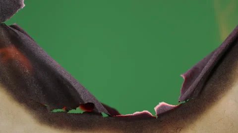 Transition Paper Burning Stock Footage 172422154