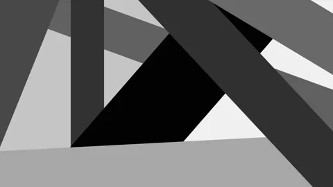Transition rectangles Black and White Stock Footage 230489828