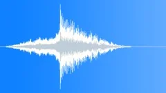 Transition - Scary metallic Whoosh with Cinematic Impact Sound Effect