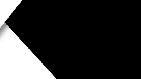 Transition with shadow and transparent background Stock Footage 78560188