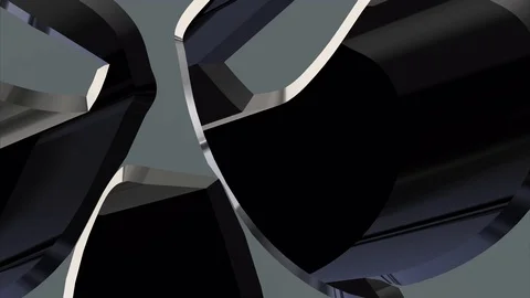 Transition Skull and Bones - Alpha channel-4096x2304-60fps Stock Footage 71474394