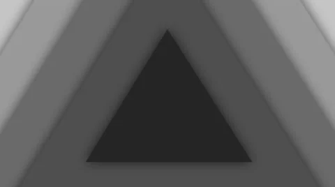 Transition Triangle Black / White Stock Footage 46528477