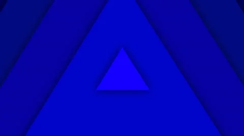 Transition Triangle Blue Stock Footage 46523991