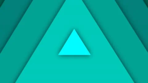 Transition Triangle Jade Stock Footage 46520181