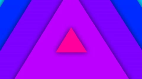Transition Triangle Rainbow Stock Footage 46521479