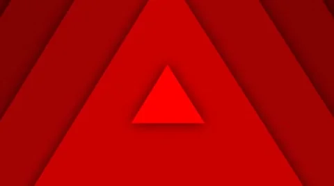 Transition Triangle Red Stock Footage 46527045