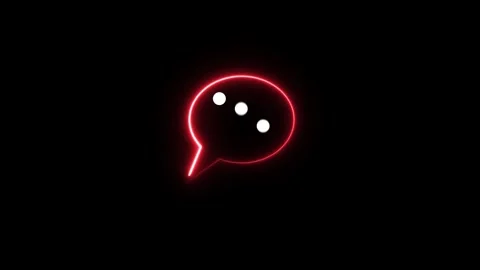 Translate worldwide language conversation, speech dialogue chat icons animation Stock Footage 321062247