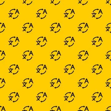 Translating pattern vector Stock Illustration