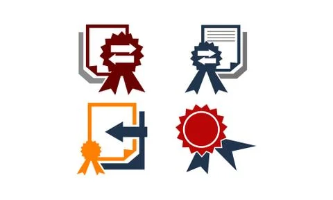 Translation Document Validation Set Stock Illustration