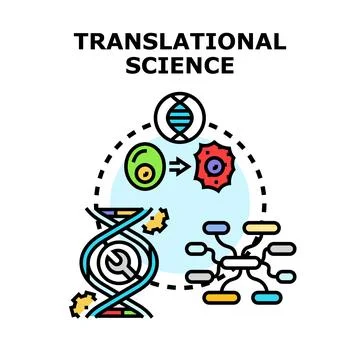 Translational science researching and developing solutions for health Illustrazione stock
