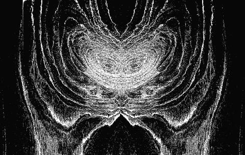 The translucent black striped texture has a hand-like pattern for designing 스톡 일러스트