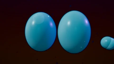 Translucent Cells Dividing By Mitosis Macro Stock Footage 342366325