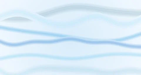 Translucent flowing silk ribbon waves on a light background Stock Illustration