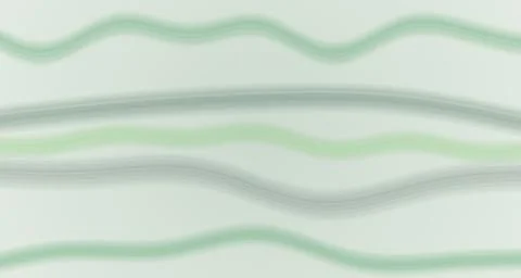 Translucent flowing silk ribbon waves against light backdrop Stock Illustration