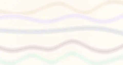 Translucent flowing silk ribbon waves against light backdrop Stock Illustration
