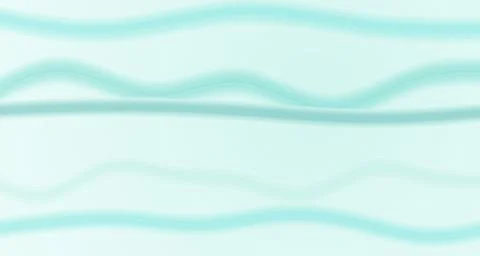 Translucent Flowing Silk Ribbon Waves Serenely Drifting Against Light Stock Illustration