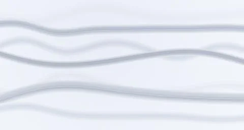 Translucent flowing silk ribbon waves against light backdrop Stock Illustration