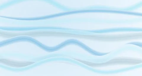 Translucent flowing silk ribbons on a light background Stockillustratie