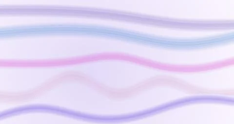 Translucent flowing silk ribbons on a light background Stock Illustration