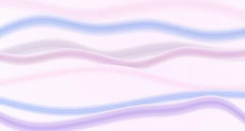 Translucent flowing silk ribbons on a light background Stock Illustration