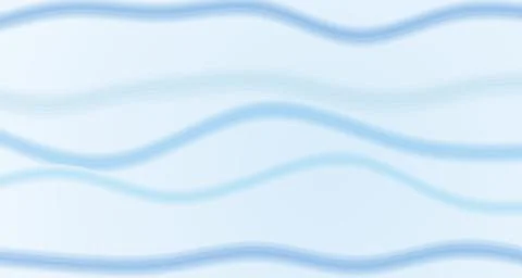 Translucent flowing silk ribbons on a light blue background Stockillustratie