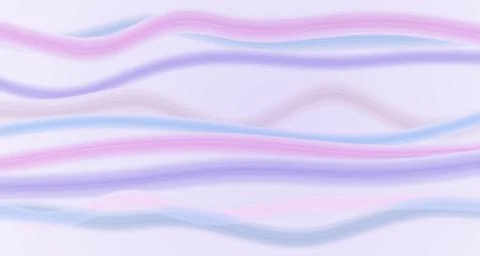 Translucent flowing silk ribbons on a light background Stock Illustration