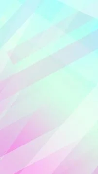Translucent geometric blocks in mint green and peach tones create a light p.. Stock Illustration