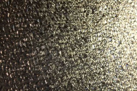 Translucent Glass Close-up Surface with Refractive Light Stock Photos