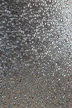Translucent Glass Close-up Surface with Refractive Light Stock Photos