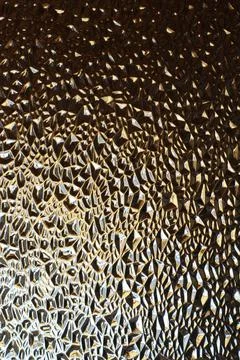 Translucent Glass Close-up Surface with Refractive Light Stock Photos