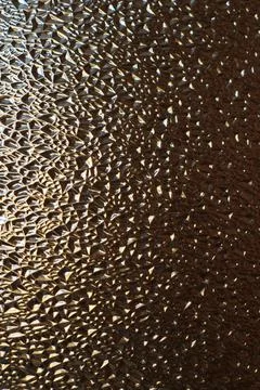 Translucent Glass Close-up Surface with Refractive Light Stock Photos