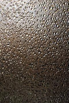 Translucent Glass Close-up Surface with Refractive Light 写真素材