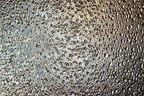 Translucent Glass Close-up Surface with Refractive Light Stock Photos