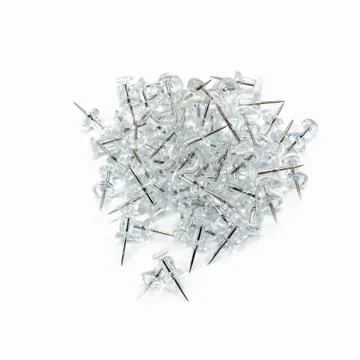 Translucent pins Stock Photos