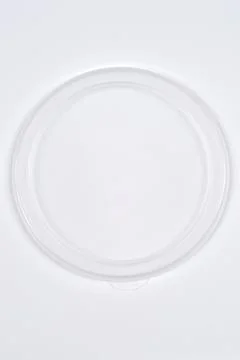 Translucent plastic lid Stock Photos